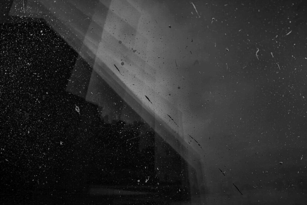 Black and white abstract background.